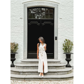 Robe longue Hilaria - Beige