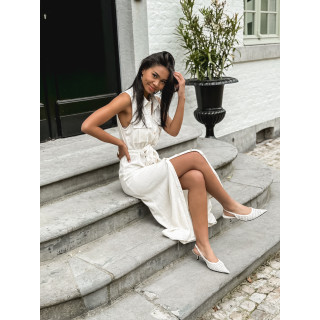 Robe longue Hilaria - Beige