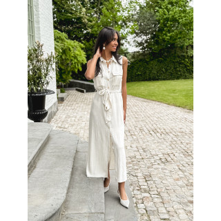 Robe longue Hilaria - Beige