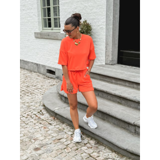 Ensemble Eloane - Orange fluo