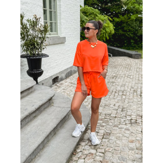 Ensemble Eloane - Orange fluo