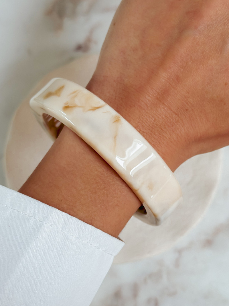 Bracelet Odélie - Ecru