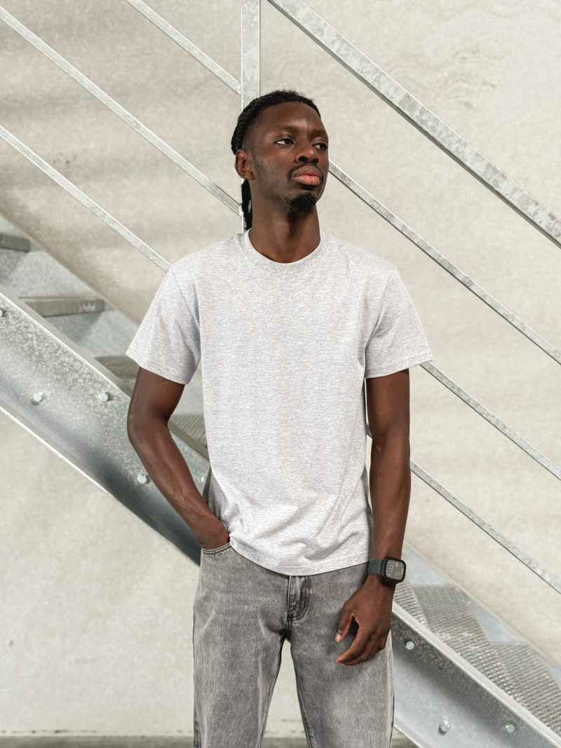 T-shirt Alessio - Gris clair