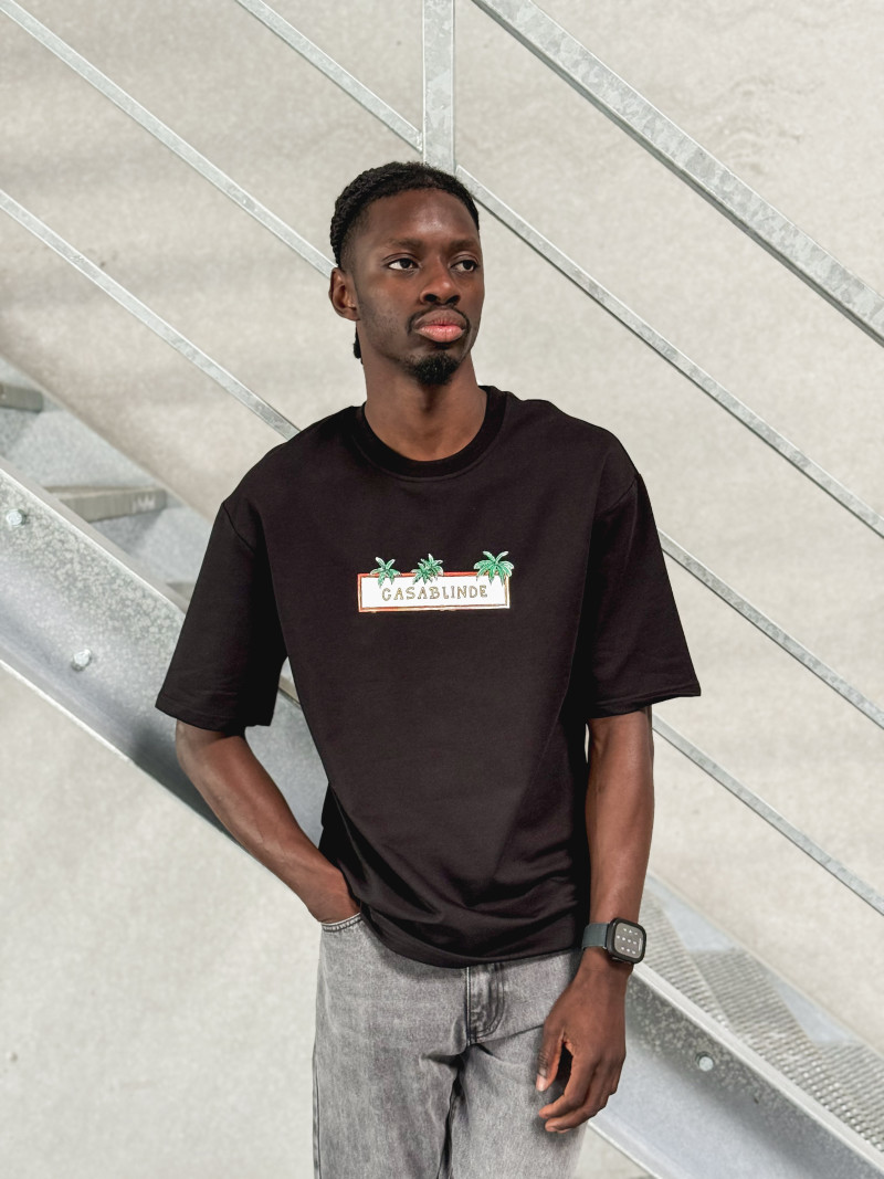 T-shirt Casablinde - Noir