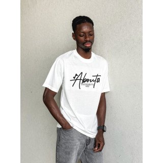 T-shirt About - Blanc