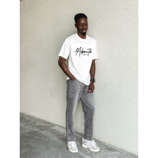 T-shirt About - Blanc