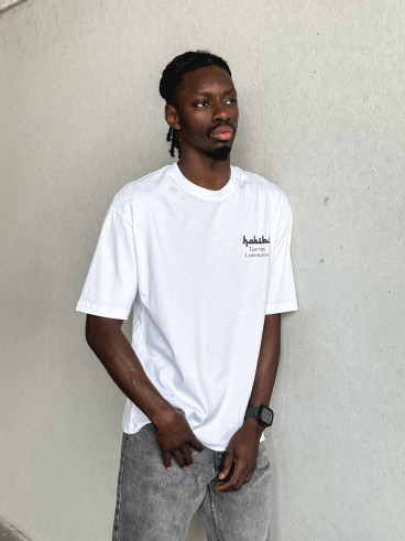 T-shirt "Take the Lamborghini " - Blanc