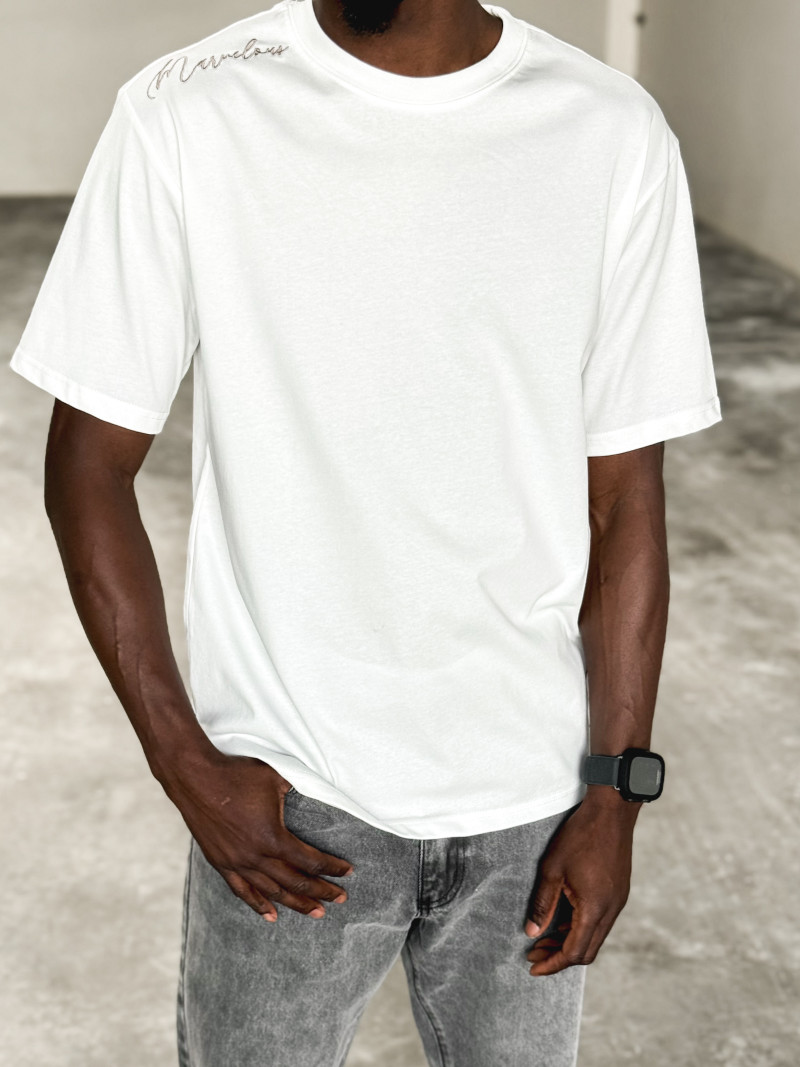 T-shirt Fabbio - Blanc