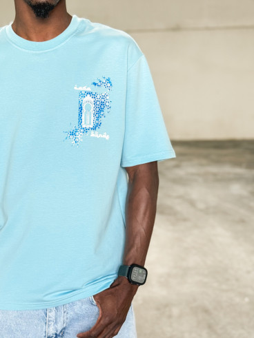 T-shirt Riad - Bleu