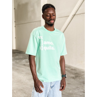 T-shirt " Te Amo Tequila " - Vert menthe