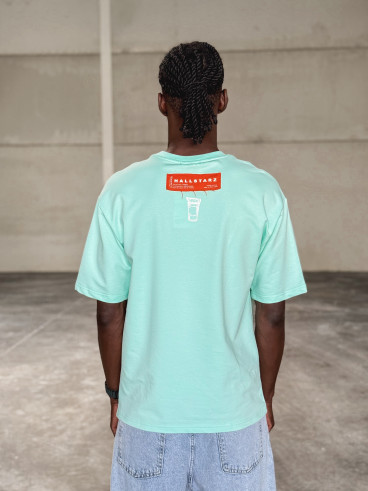 T-shirt " Te Amo Tequila " - Vert menthe