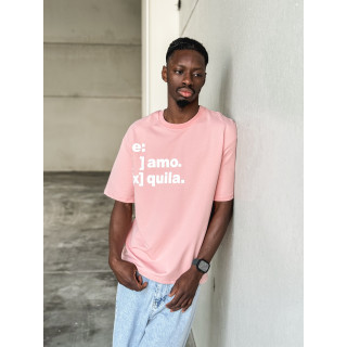 T-shirt " Te Amo Tequila " - Rose