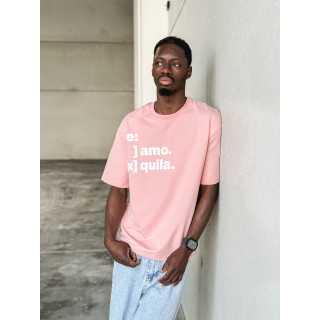 T-shirt " Te Amo Tequila " - Rose