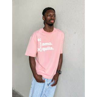 T-shirt " Te Amo Tequila " - Rose