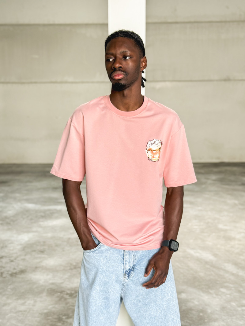 T-shirt '' All Starz Resort Club "- Rose