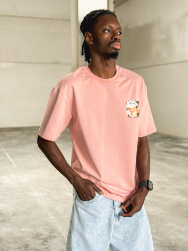T-shirt '' All Starz Resort Club "- Rose