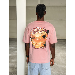 T-shirt '' All Starz Resort Club "- Rose