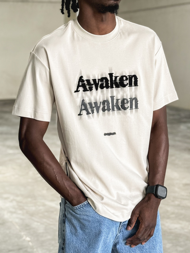 T-shirt Malik - Beige