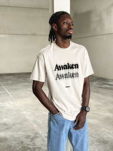 T-shirt Malik - Beige