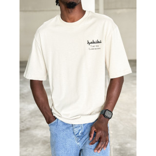 T-shirt "Take the Lamborghini " - Beige
