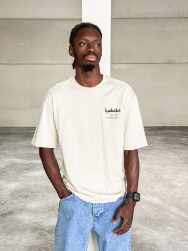 T-shirt "Take the Lamborghini " - Beige