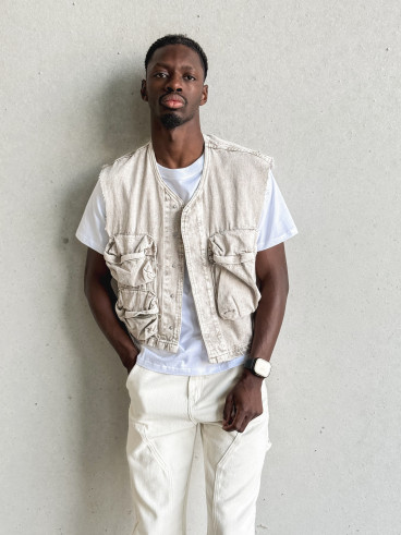 Veste sans manches Danilson - Beige