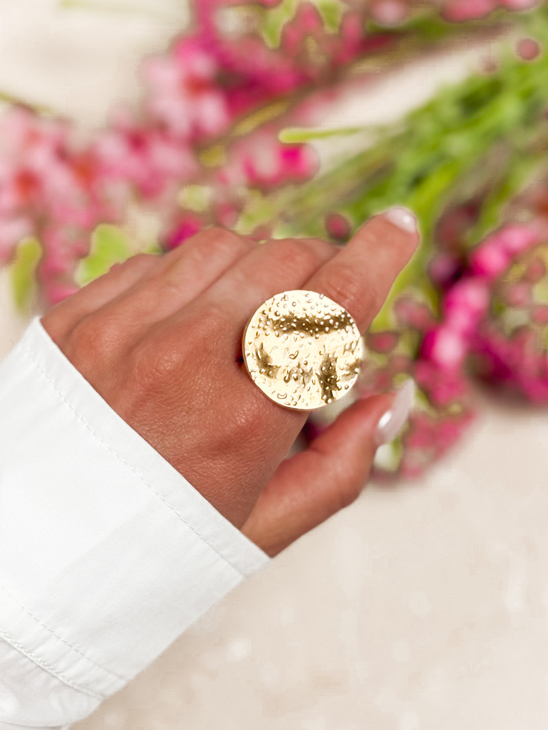 Bague Coimbra - Doré
