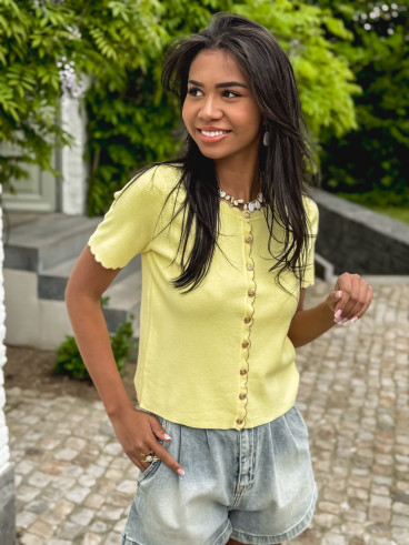 Pull Clarisse - Jaune