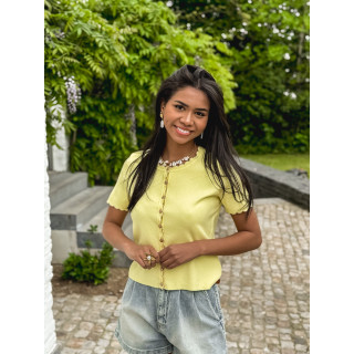 Pull Clarisse - Jaune