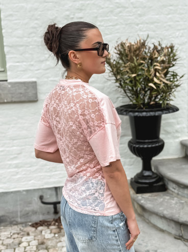 T-shirt Lynn - Rose