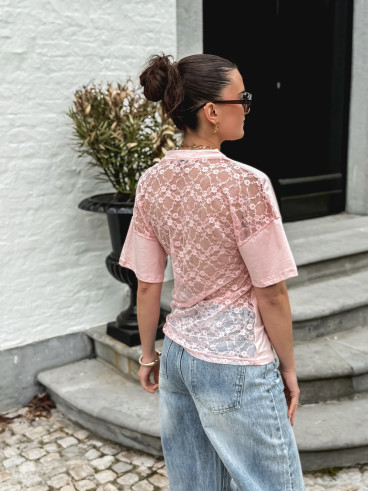 T-shirt Lynn - Rose