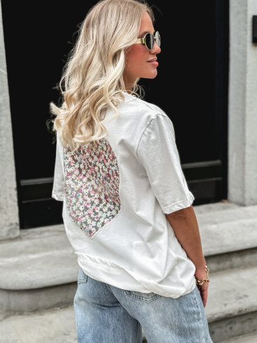 T-shirt Clémentina - Blanc