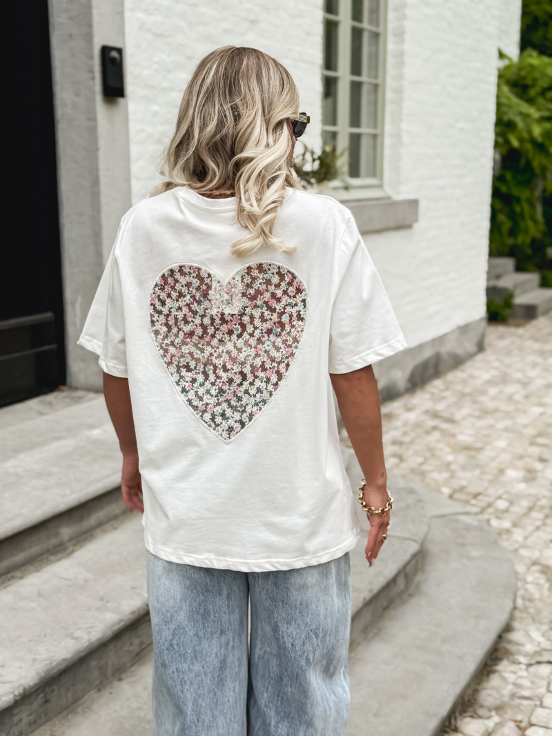 T-shirt Clémentina - Blanc