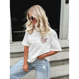 T-shirt Clémentina - Blanc