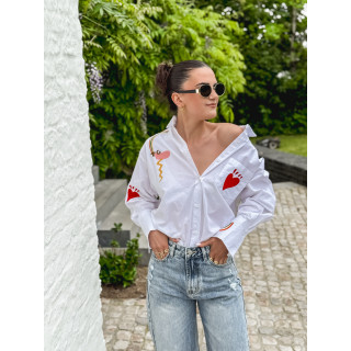 Chemise Funny - Blanc