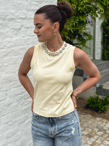 Top Baya - Jaune beurre