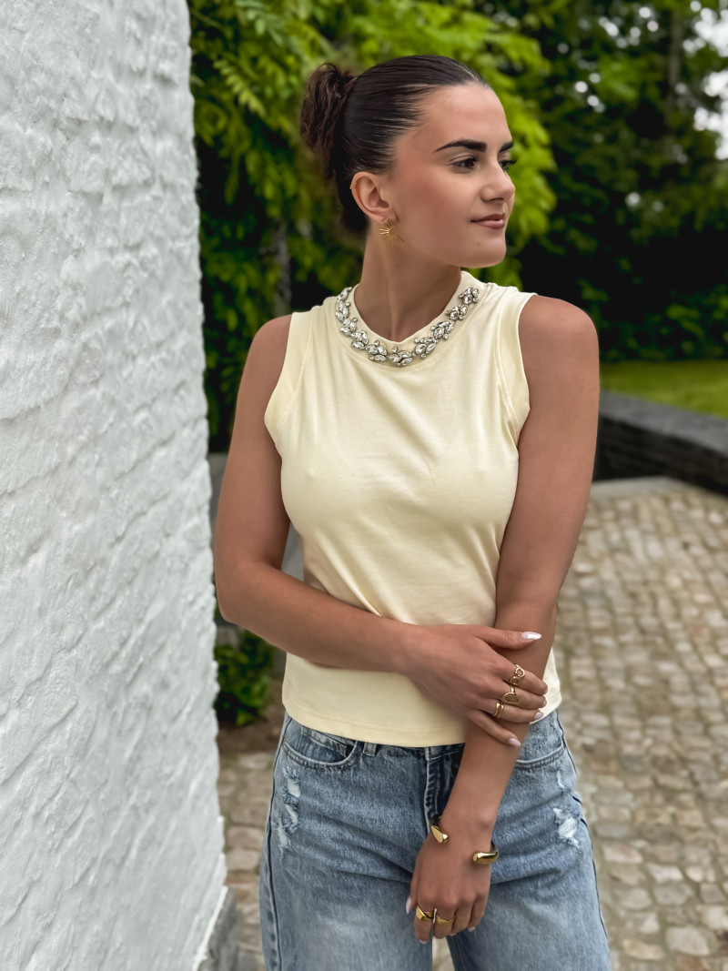 Top Baya - Jaune beurre