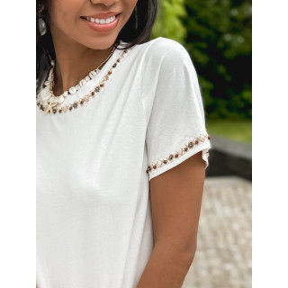 T-shirt Adhara - Blanc