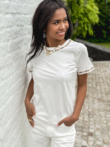 T-shirt Adhara - Blanc