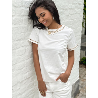 T-shirt Adhara - Blanc