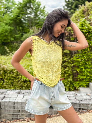 Blouse Niki - Jaune