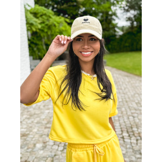 Casquette Raphaëlle - Beige/Noir
