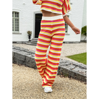 Pantalon en crochet Mencia - Multicolore