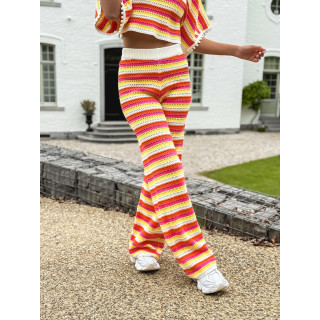 Pantalon en crochet Mencia - Multicolore