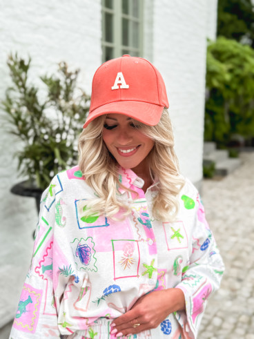 Casquette Aloïs - Corail