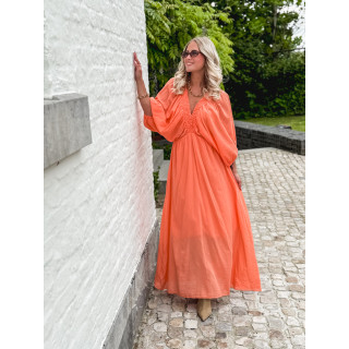 Robe longue Maggie - Orange