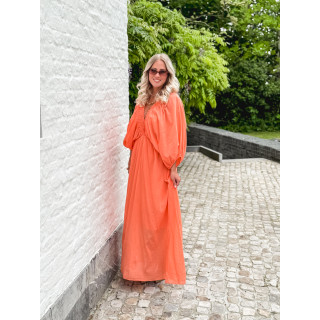Robe longue Maggie - Orange