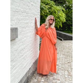 Robe longue Maggie - Orange