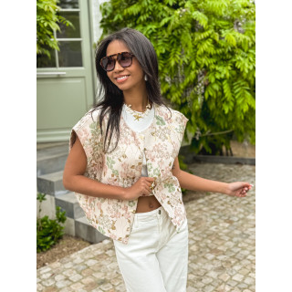 Veste sans manches Elvira - Rose