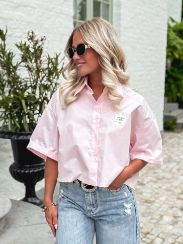Crop chemise Vanilla - Rose